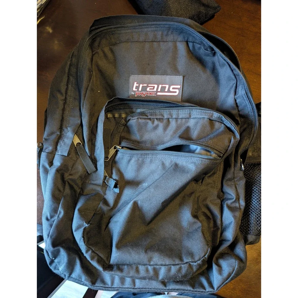 Trans by Jan Sport Black Backpack